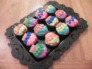 Fish cupcakes