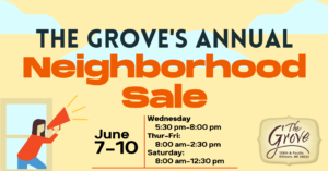Grove Sale 2022 FB event image